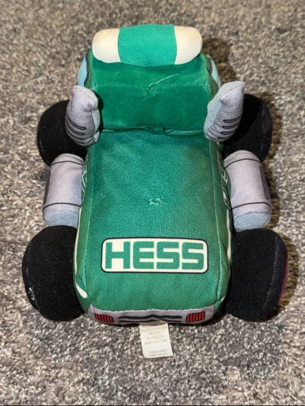 Hess 2021 Light Up Talking Truck Plush Tested Works Great Makes Sounds Used PR O